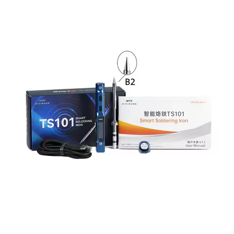 TS101 Soldering Iron Miniware PD3.1 90W Portable Adjustable Temperature Digital Solder Station Repai
