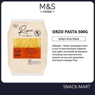 M&S Marks & Spencer Italian Orzo Pasta 500G
