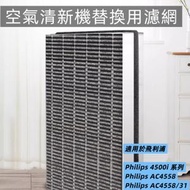 日本JSK - 空氣清新機替換用濾網(代用品)適用於飛利浦Philips 4500i系列 AC4558/31(FY4152) |空氣淨化器過濾網