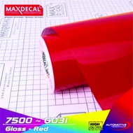 MERAH QUALITY RED SCOTLET STICKER 7500-G031