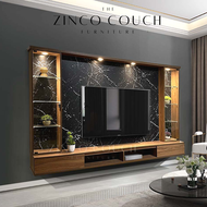 FREE INSTALLATION {METH 8FT TV CABINET} Modern Wall Mounted Tv Cabinet  / Hall Cabinet  Hanging Tv C