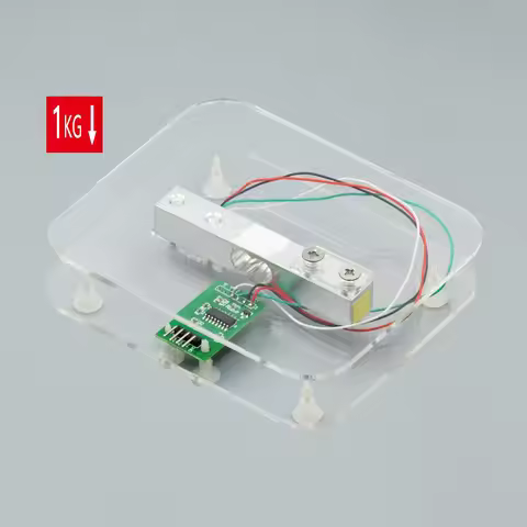 Square Pressure Sensor Set HX711 Module Weighing Sensor Electronic Scale Module 1/5/10/20kg