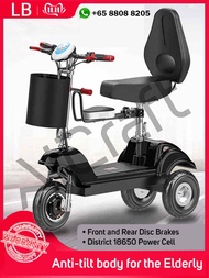 🍀 [SG STOCK] EZRide-A LTA Approved Personal Mobility Assistance PMA Foldable Senior Elderly Scooter Three-wheeled Electric Lithium Battery Car Elderly Small Tricycle Home Mini Disabled 🍀