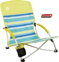 Coleman Utopia Breeze เก้าอี้ชายหาด แคมป์ปิ้ง เบา พับได้พร้อมที่วางแก้ว