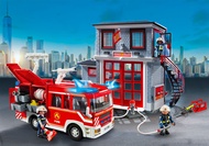Playmobil 71603 50th Years Fire Rescue Mega Set 50 ปี เซ็ตสถานีและรถดับเพลิง