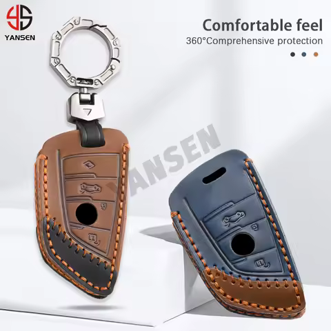 Genuine Leather Protector Key Cover Case for BMW G20 G30 X1 X3 X4 X5 G05 X6 F20 G21 f40 f80 35i 3 5