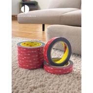 MERAH Double Tape 3M VHB 4900 Red Super Strong and Sticky 3M Automotive Adhesive