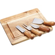 【Artesa】起司刀叉4件+木輕食盤  |  起司盤