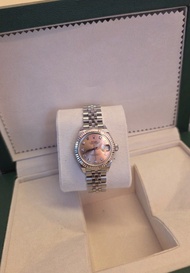 Rolex Datejust 玫瑰金鑽石刻度 Jubilee 錶帶