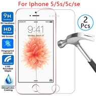 Tempered glass screen protector for iphone 5S 5c se 5 e c case cover on i phone s5 c5 es iphone5 iph