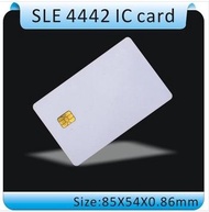 PVC FM4442 Chip Contact Blank Smart IC Card