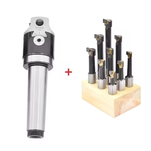 F1 Boring set MT2 MT3 MT4 C20 C25 BT30 NT30 R8 F1 2 inch 50 Boring head 12mm Boring Bar For Milling 