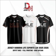 HANWHA LIFE ESPORTS JERSEY HLE 2025 2026 NEW (free custom nickname + number)