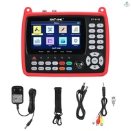 Digital Satellite Finder Meter DVB-S/S2/T/T2/C Combo Meter Portable Satellite TV Signal Finder 2600m