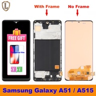 100% tested OLED LCD for Samsung Galaxy A51 LCD Screen Digitizer Assembly for Samsung A51 SM-A515 LC