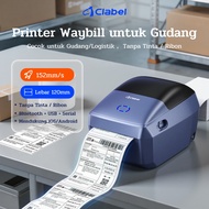 Clabel G4 Bluetooth label printer, thermal barcode delivery, Max Sticker A6 110mm Receipt Printer