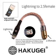 Hakugei Lightning สายแปลง Lightning ให้ใช้งานหูฟังได้