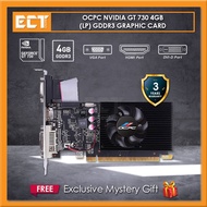 OCPC NVIDIA GT 730 4GB (LP) GDDR3 Graphic Card (VGA, HDMI. DVI) (OCVNGT730G4)