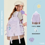 Vanwalk ความจุขนาดใหญ่ Bubble Island กระเป๋าเป้สะพายหลังเดินทางกระเป๋ากีฬาสําหรับนักเรียนผู้หญิงกระเ