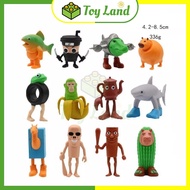 [Combo of 8] 3D Tung Sahur Brainrot Tralaro Tralala Brain Rot Cosmic Model Toy