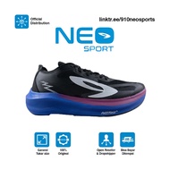 UNGU 910 HAZE FUZZ LITE Running Shoes - BLACK PURPLE/biru