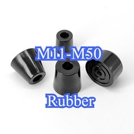 Black Rubber Feet Non-slip Chair Floor Protector Shock Stand Absorber Non-slip With Gasket M11-M50 【