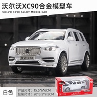 Mô Hình Xe Hợp Kim Volvo XC90 SUV Off-Road Light Sound Pullback Đồ Chơi Trưng Bày Mô Hình Xe Tĩnh Đồ