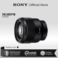 Sony FE 85mm f/1.8 Lensa Kamera - FE 85MM F1.8