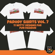 3D & Beyond | Parody Design White Dri-Fit Tshirt | Version 7 | 13 Witty Designs for Fun Fashion