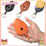 LAKAMIRY Motorcycle Key Cover​, Anti-Scratch Custom Fit​ ​Leather Key ​, Genuine Leather Bike Key Pr