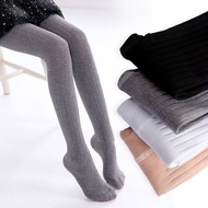 Kids Girls Dance Tights Gymnastics Socks Cotton Leggings Non-slip Striped Ballet Pantyhose Children 