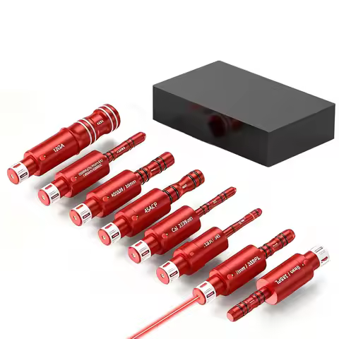 9mm 22LR Dual-purpose Dry Fire Trainer Bullets 38SPL 12GA 7.62X39mm Controlled Laser Shooting Laser 