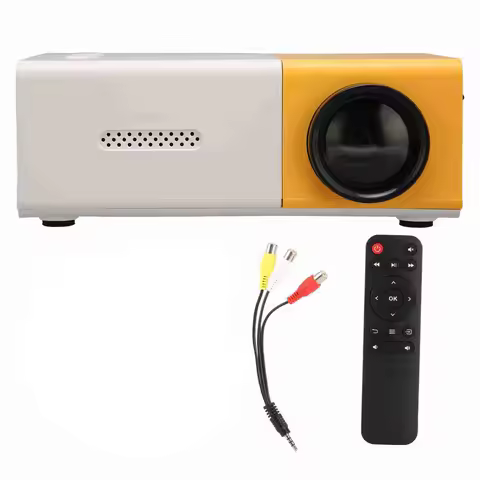 Portable Projector for USB Multimedia Interface Memory Card Mini Pocket Projector Smart Home HD 1080