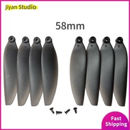 JIYAN2866 58mm/66mm Folding Propeller Blades Plastic Black Quadcopter Spare Blade Universal Remote C