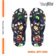 Sandal jepit anak Among us Sandal anak Among us sendal Among us sandal karakter Among us