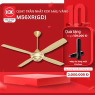 Quạt trần Nhật KDK M56XR(GD) màu Vàng - Bảo Hành Chính Hãng KDK