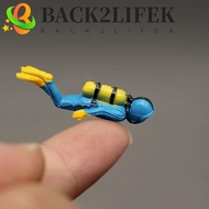 BACK2LIFEK Action Figures Underwater World Miniature Oceans Decoration Fish Tank Decor Toy Sea Explo