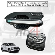 Outer Handle Package Toyota Innova Zenix 2023 Tank Cover Sliding Bowl Car Door Handle 2024
