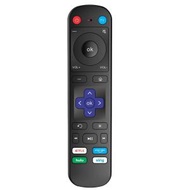 Replacement Remote Control for Roku Box,Compatible with Roku 1/2/3/4 (HD,LT,XS,XD),Express,Premiere and Ultra with IR Learning Function to Control Sou