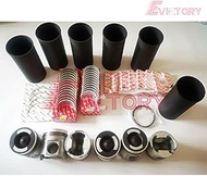 For ISUZU 6WA1 6WA1-TC engine overhaul rebuild kit piston ring liner gasket