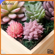 KKGOO Fake Plant Home Decor Office Vivid Miniature Cactus