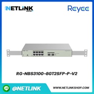 สวิตซ์ Reyee รุ่น RG-NBS3100-8GT2SFP-P-V2 รองรับ 10-Port Gigabit Layer 2 Cloud Managed PoE Switch