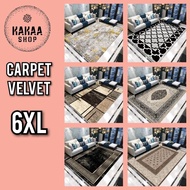(KAKAA) carpet velvet 3d karpet besar anti slip 6XL 200x300cm