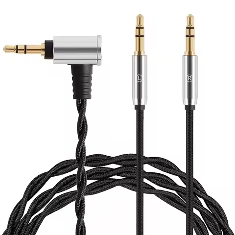 4.4mm 2.5mm BALANCED Headphone Cable for Beyerdynamic T1Ⅱ & T5PⅡ& T5PⅢ Replacement Audio Cable Cord