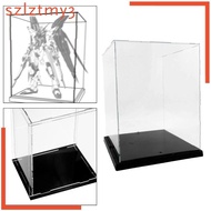 [szlztmy3] Transparent Acrylic Display Box Storage Box for Doll Action Figures Models