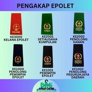 EPOLET PENGAKAP KELANA,PENOLONG PEMIMPIN,PEMIMPIN,GURU PENOLONG KANAN,PENGETUA