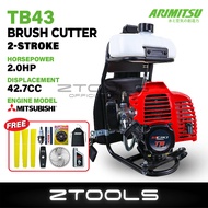 (Japan) MITSUBISHI TB33 TB43 Brush Cutter 33cc 43cc 2-Stroke Engine Grass Cutter Mesin Rumput