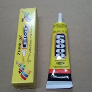 LCD GLUE TOUCHSCREEN GLUE ZHANLIDA E8000 50ML CLEAR