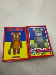 Bearbrick tom and jerry 100 & 400，正版