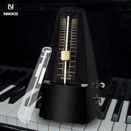 NIKKO เมโทรนอม ผลิตในประเทศญี่ปุ่น Metronome Standard Black เปียโน กีตาร์ Guzheng Erhu Racks ฯลฯ